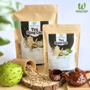 Trà Mãng Cầu Xiêm Khô Ngon - Rang Thủ Công Trên Bếp Củi 23 trà mãng cầu xiêm wang food