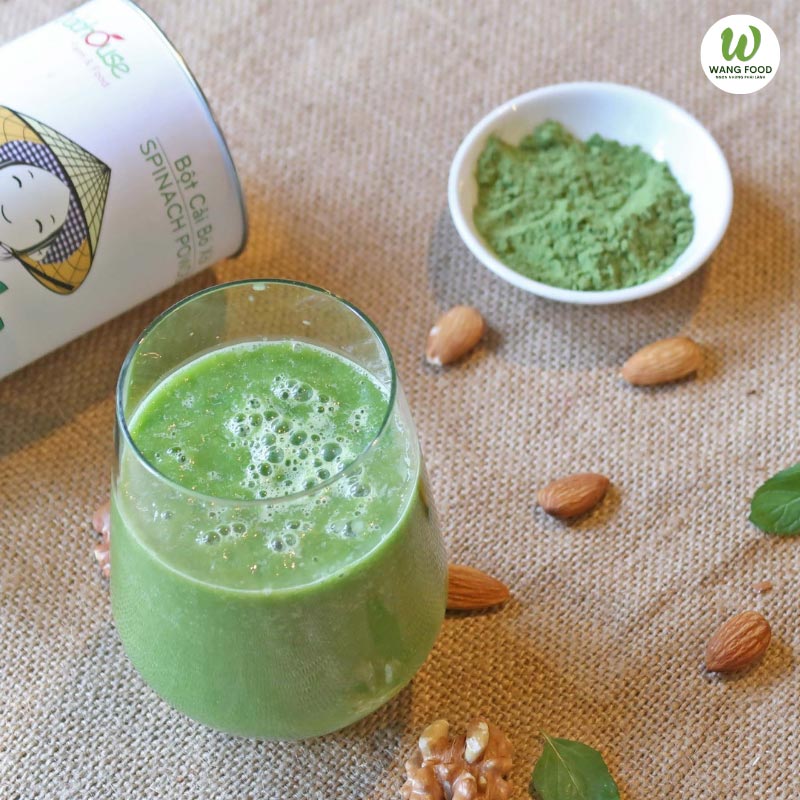 bột cải bó xôi sấy lạnh dalahouse