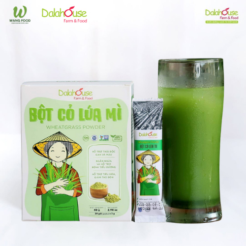Bột Cỏ Lúa Mì Hữu Cơ Sấy Lạnh - 60G/120G 16 bot co lua mi say lanh huu co 1