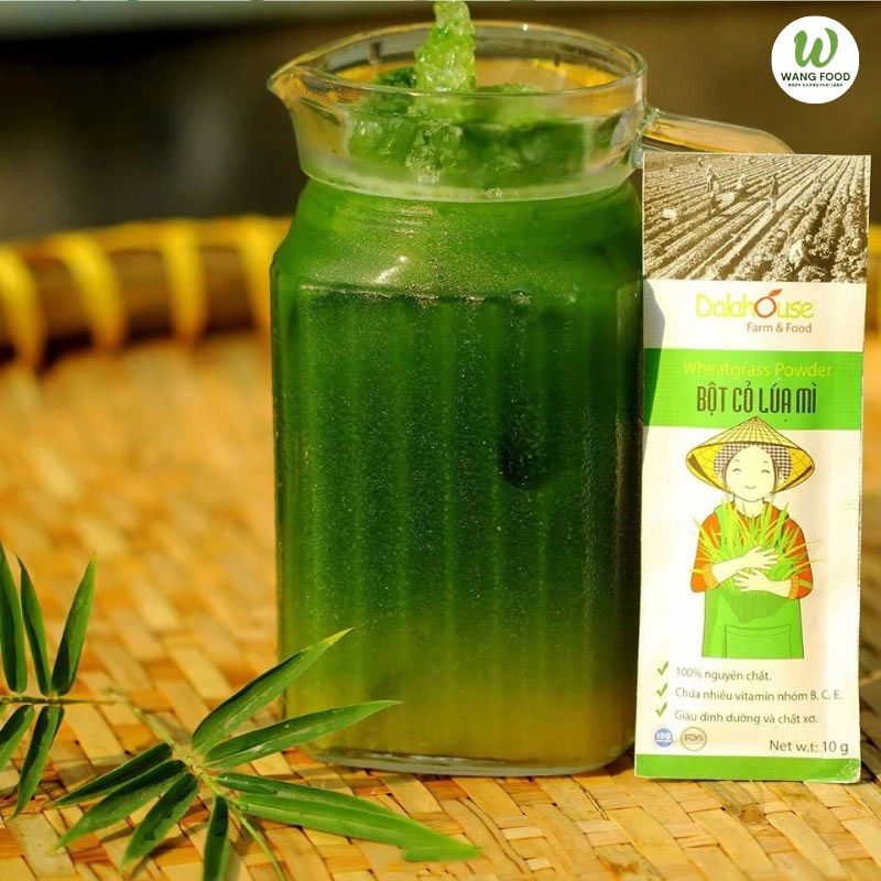bột cỏ lúa mì