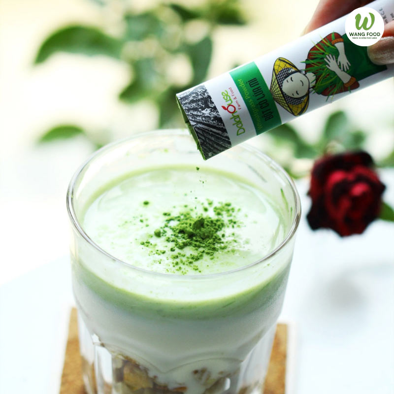 bột cỏ lúa mì wang food