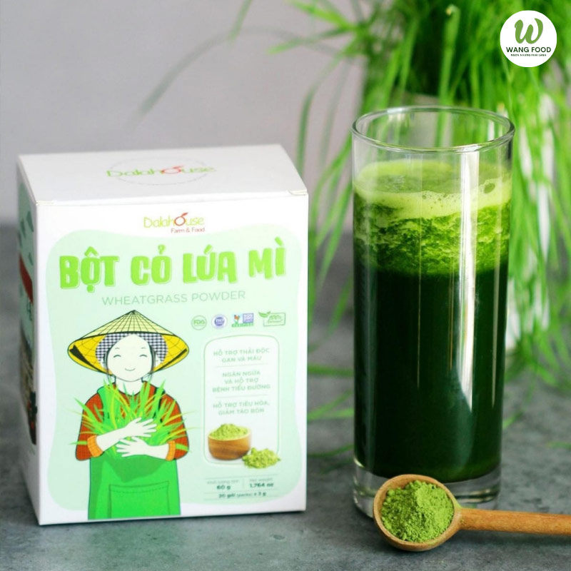 bột cỏ lúa mì chất lượng