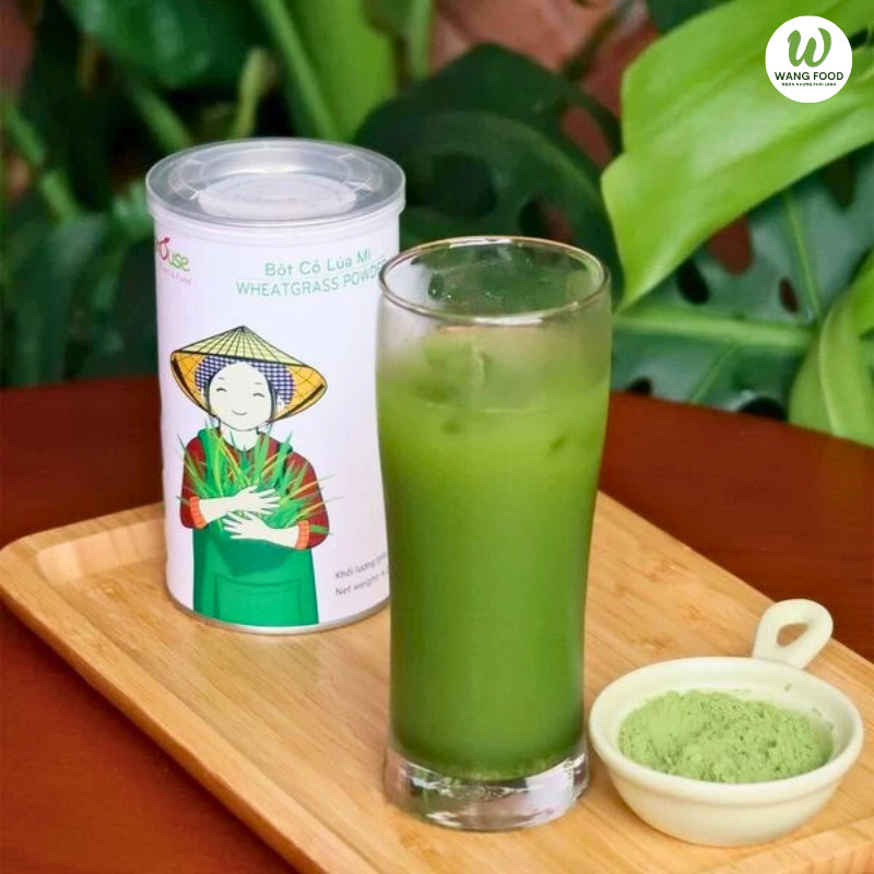 bột cỏ lúa mì non
