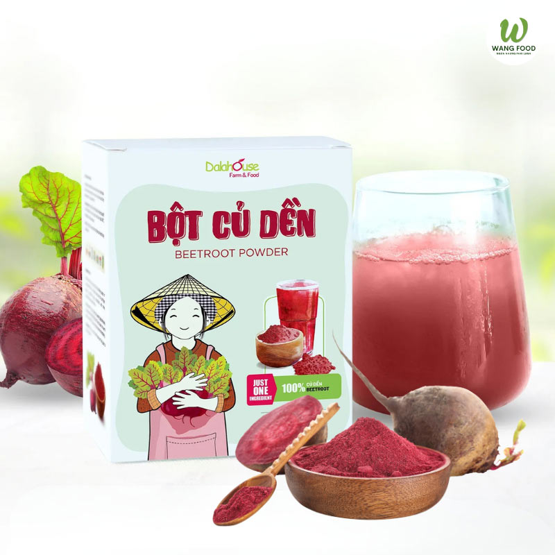 bảo quản bột củ dền