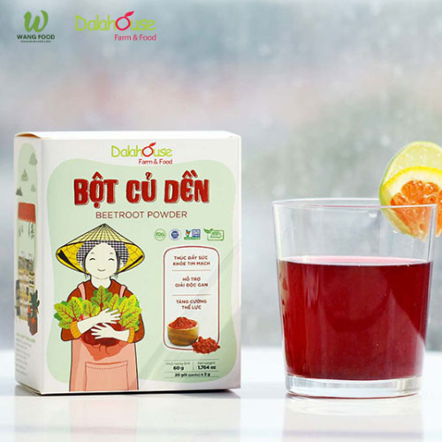 Bột Củ Dền Sấy Lạnh Hữu Cơ - 60G/120G 15 bột củ dền