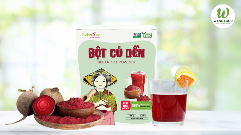bột củ dền hữu cơ