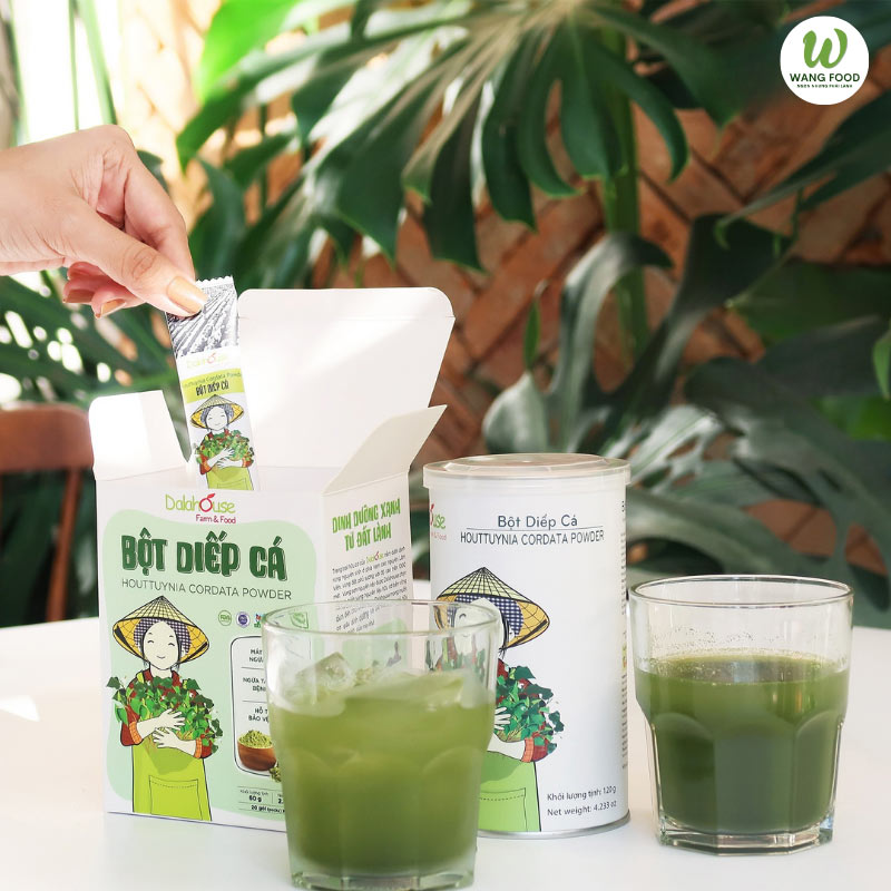 bột rau diếp cá sấy lạnh wang food