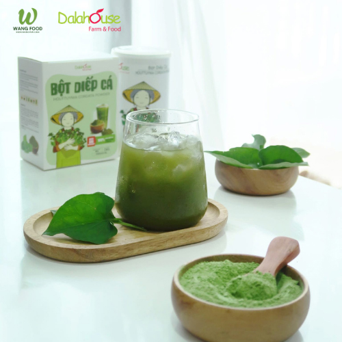 Bột Diếp Cá Sấy Lạnh Organic - 60G/120G 17 bột diếp cá sấy lạnh hữu cơ