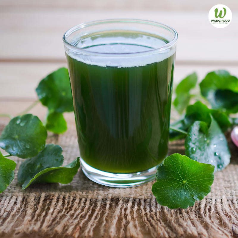 bột rau má organic