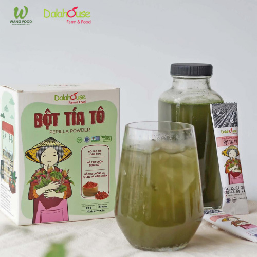 Bột Tía Tô Nguyên Chất Sấy Lạnh Hữu Cơ - 60G/120G 13 bột tía tô