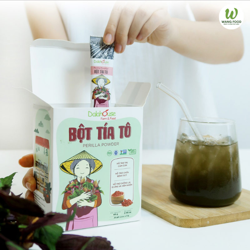 bột tía tô