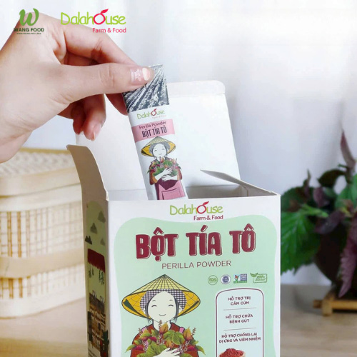 Bột Tía Tô Nguyên Chất Sấy Lạnh Hữu Cơ - 60G/120G 14 bột tía tô sấy lạnh