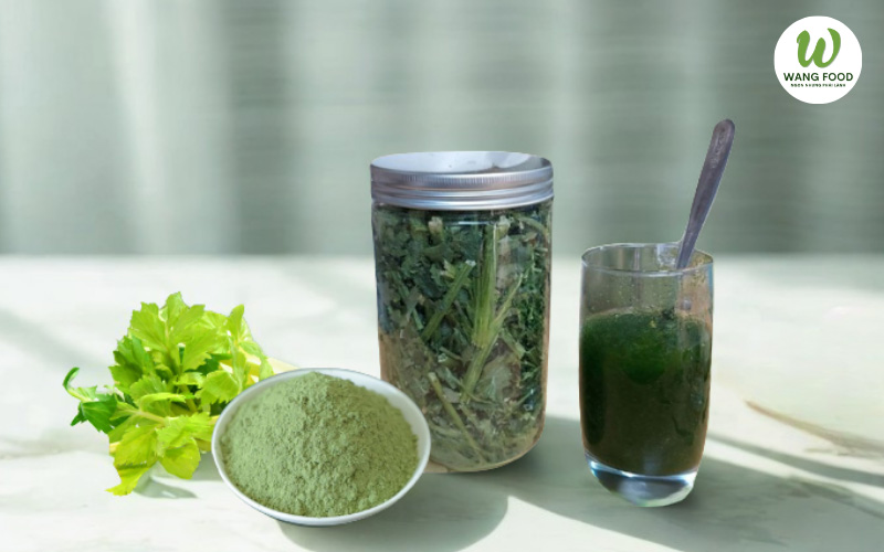 cách làm bột cần tây khô tại nhà