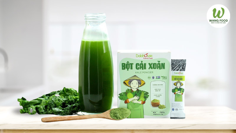 bột cải xoăn