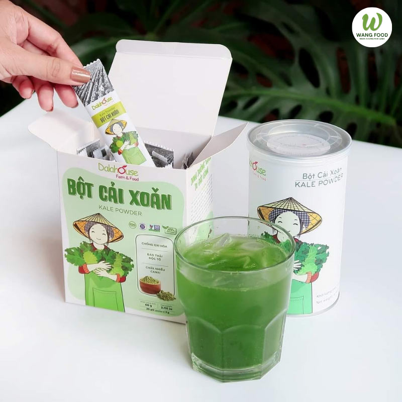 bột rau cải kale