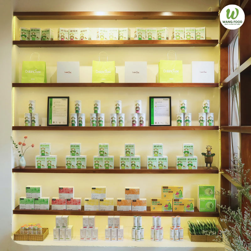 bột cải xoăn organic