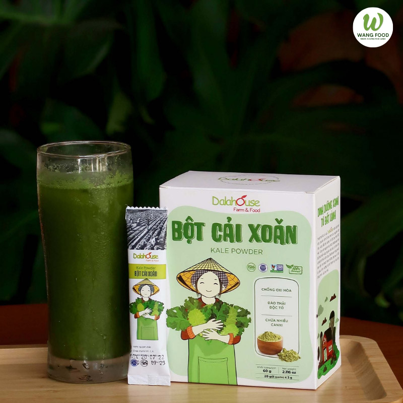 bột cải kale