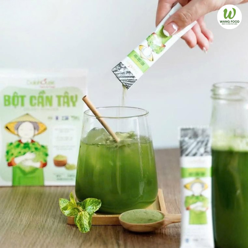 bột cần tây organic sấy lạnh