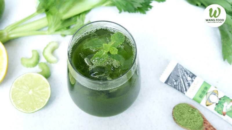 uống bột cần tây