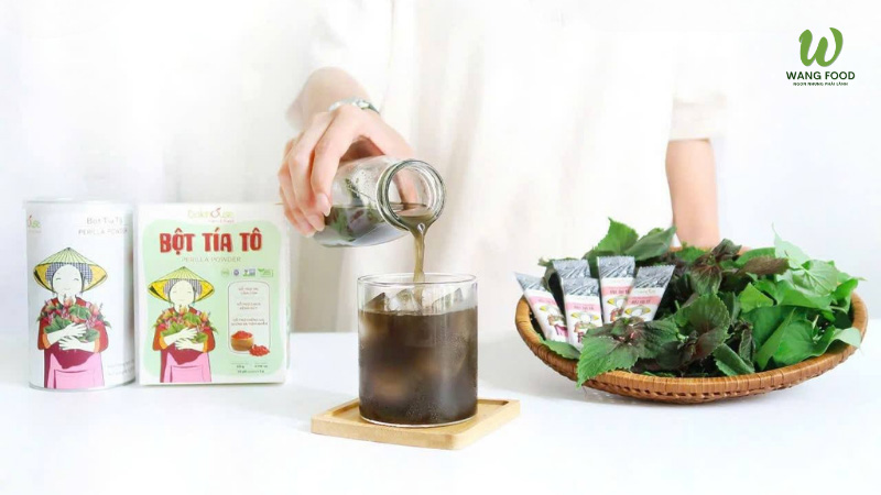 bột tía tô có tác dụng gì