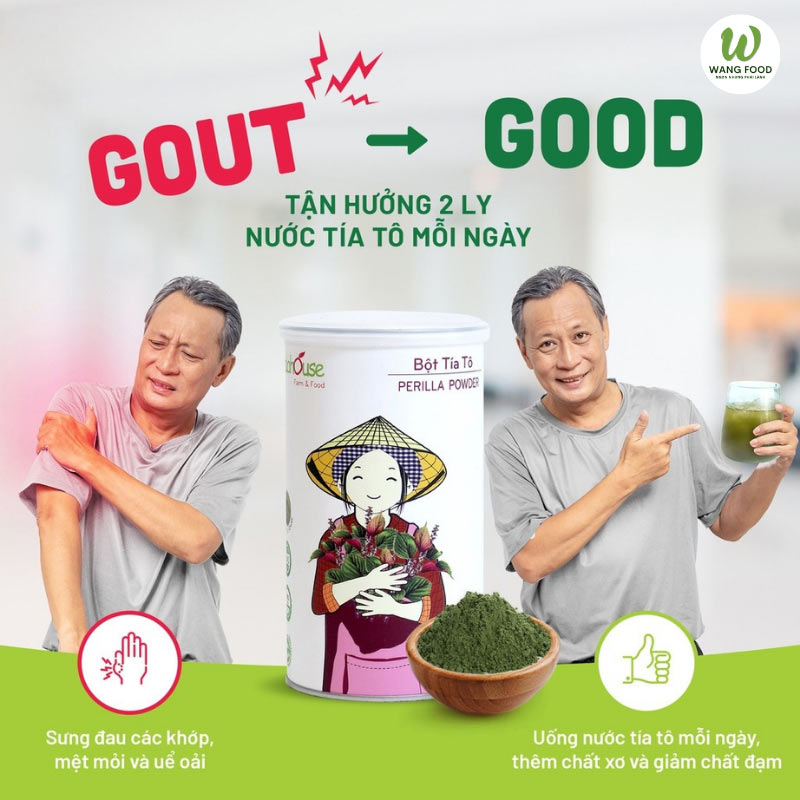 uống bột tía tô có tác dụng gì
