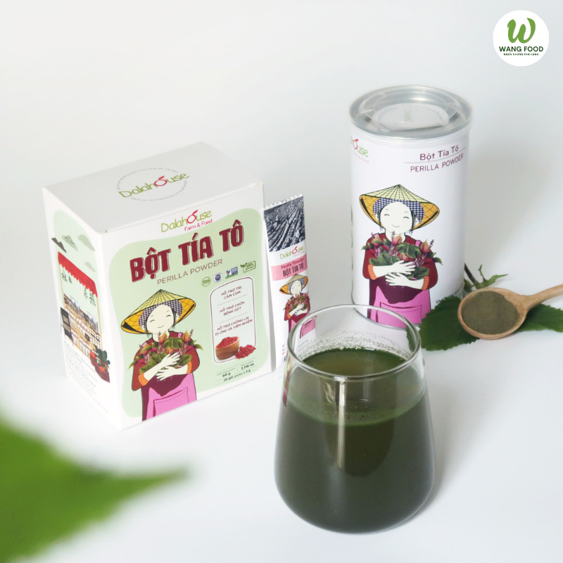 bột tía tô công dụng