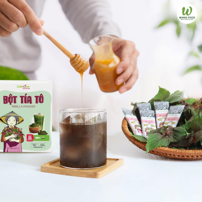 bột tía tô trị gút có hiệu quả không