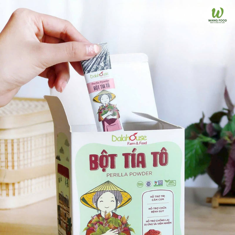 lưu ý gì khi sử dụng bột tía tô