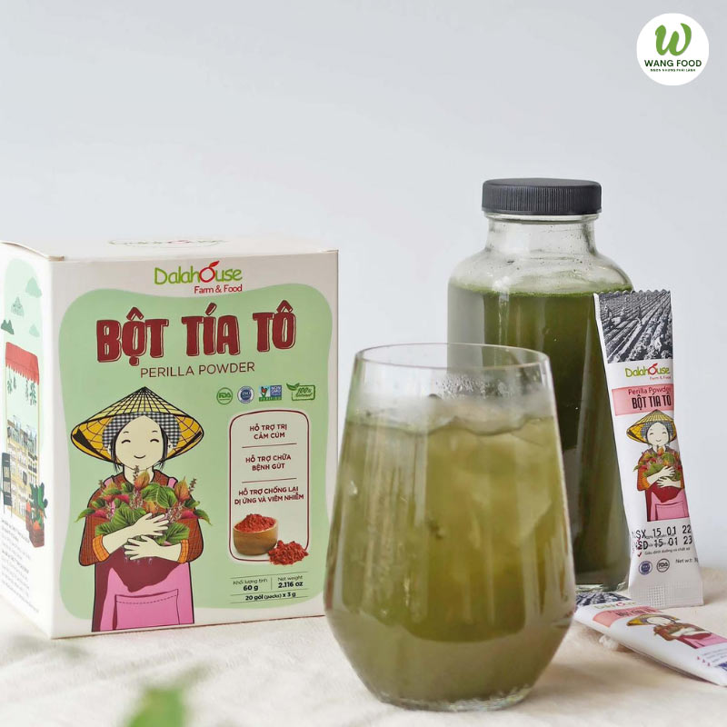uống bột tía tô cần lưu ý những gì
