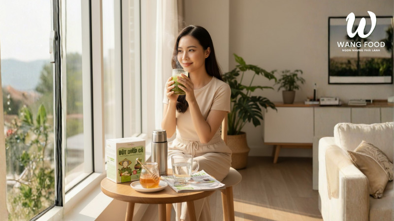nên uống bột diếp cá khi nào?