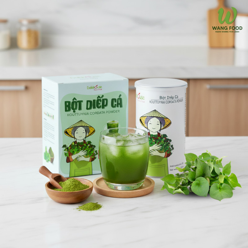 uống bột diếp cá khi nào