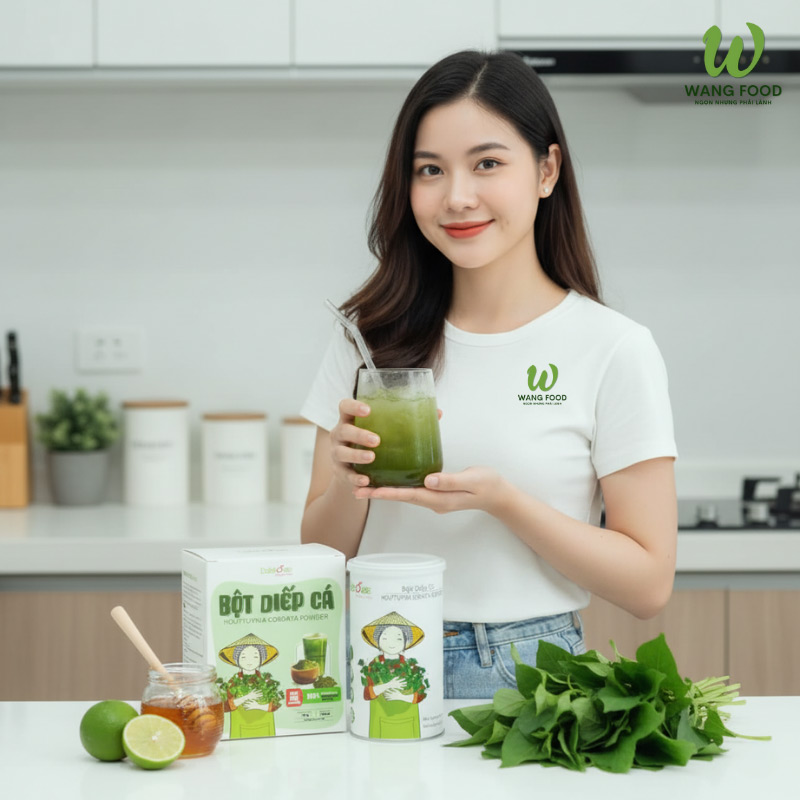 bột diếp cá uống khi nào?
