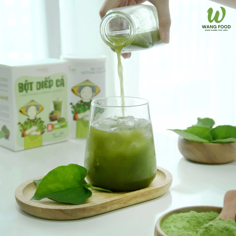 bột diếp cá có công dụng gì