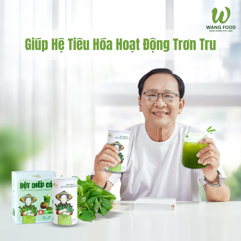bột diếp cá có công dụng gì