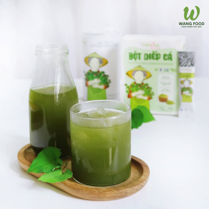 bột diếp cá công dụng
