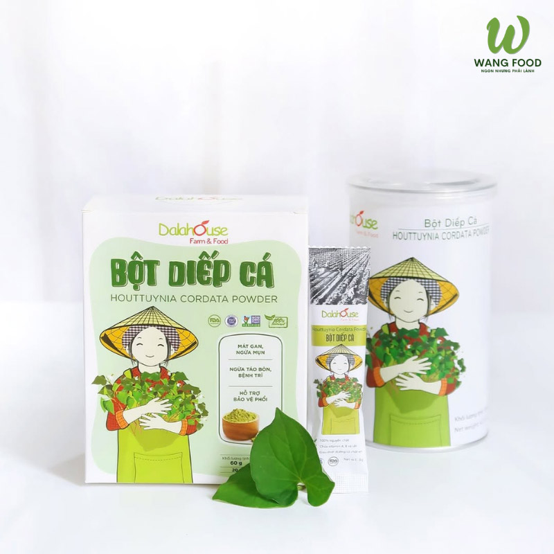 bột diếp cá có công dụng gì đối với sức khỏe