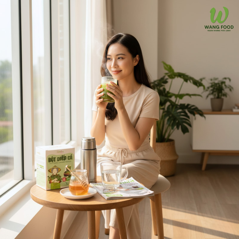 những tác dụng không mong muốn của bột diếp cá