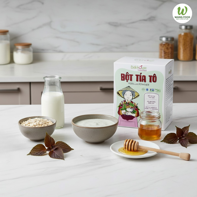 Bột tía tô có làm trắng da không