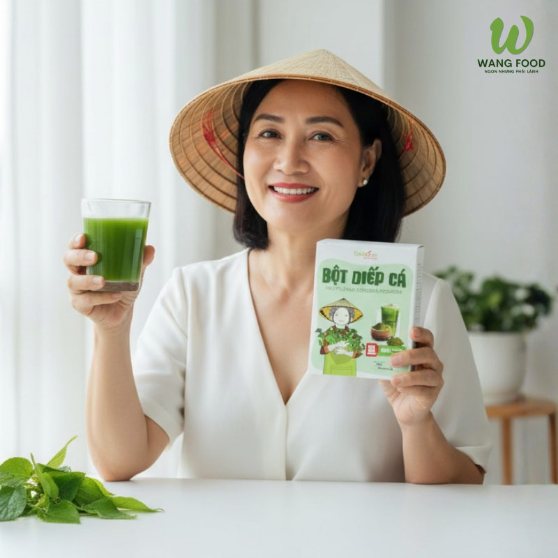 hướng dẫn cách làm bột diếp cá tại nhà