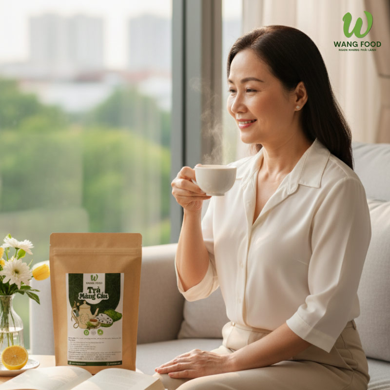 cách phà trà mãng cầu khô ngon