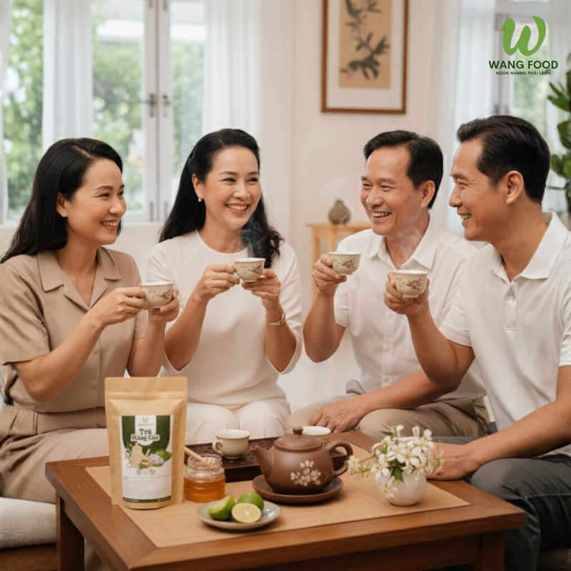 cách pha trà mãng cầu xiêm khô
