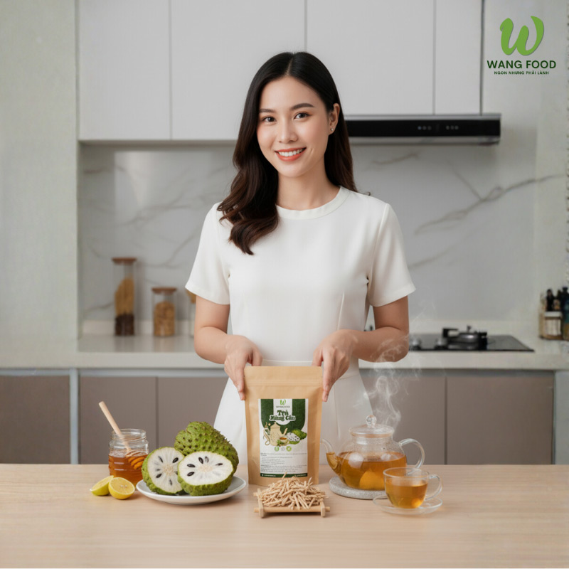 trà mãng cầu tác dụng