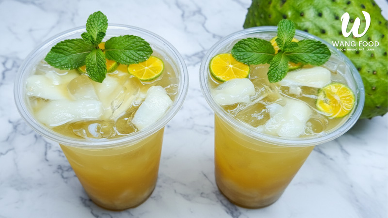 trà mãng cầu calo