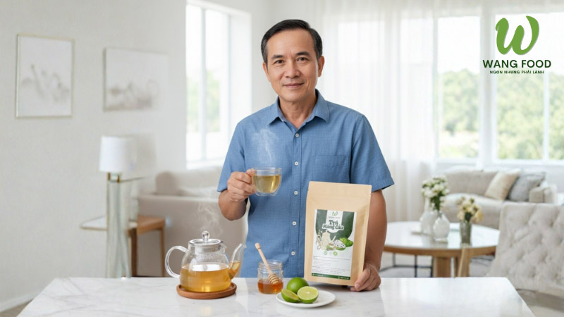 trà mãng cầu ngủ ngon