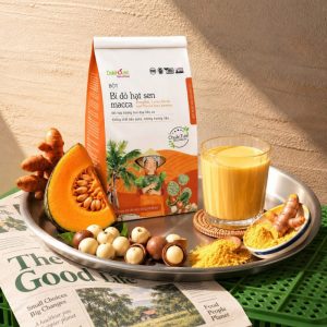 bột bí đỏ hạt sen macca dalahouse
