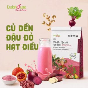 Bột Củ Dền Đậu Đỏ Hạt Điều Dalahouse Chính Hãng - 300G 22 bột củ dền đậu đỏ hạt điều