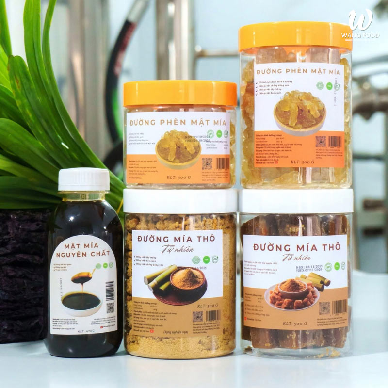 Đường Mía Thô (Đường Phên) Nghệ An 500G - Vị Ngọt Từ Mật Mía Truyền Thống 20 đường mía thô giá bao nhiêu