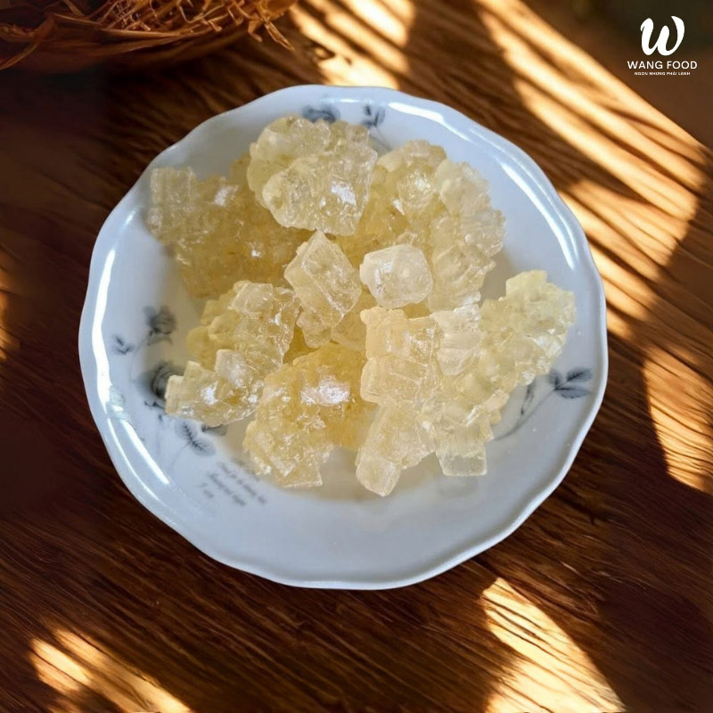 Đường Phèn Mật Mía 300G - Ngọt Thanh, Thơm Mùi Mật Mía 24 đường phèn kết tinh mật mía tự nhiên